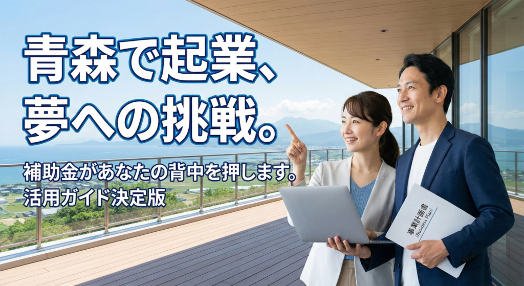【青森で起業】補助金で資金不安を解消！初心者でも迷わない種類と申請のコツ