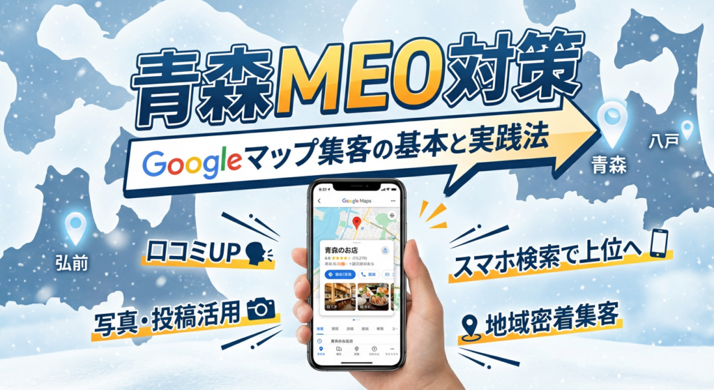 青森でMEO対策を始める前に知っておきたいこと【Googleマップ集客の基本と実践法】