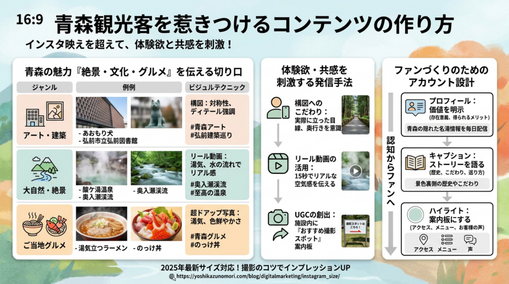 インスタ映えだけじゃない！観光客を惹きつけるコンテンツの作り方
