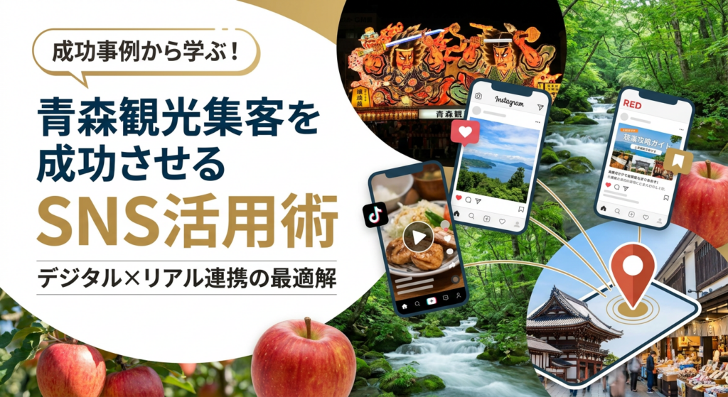 成功事例から学ぶ！青森の観光地集客を成功させるSNS活用術