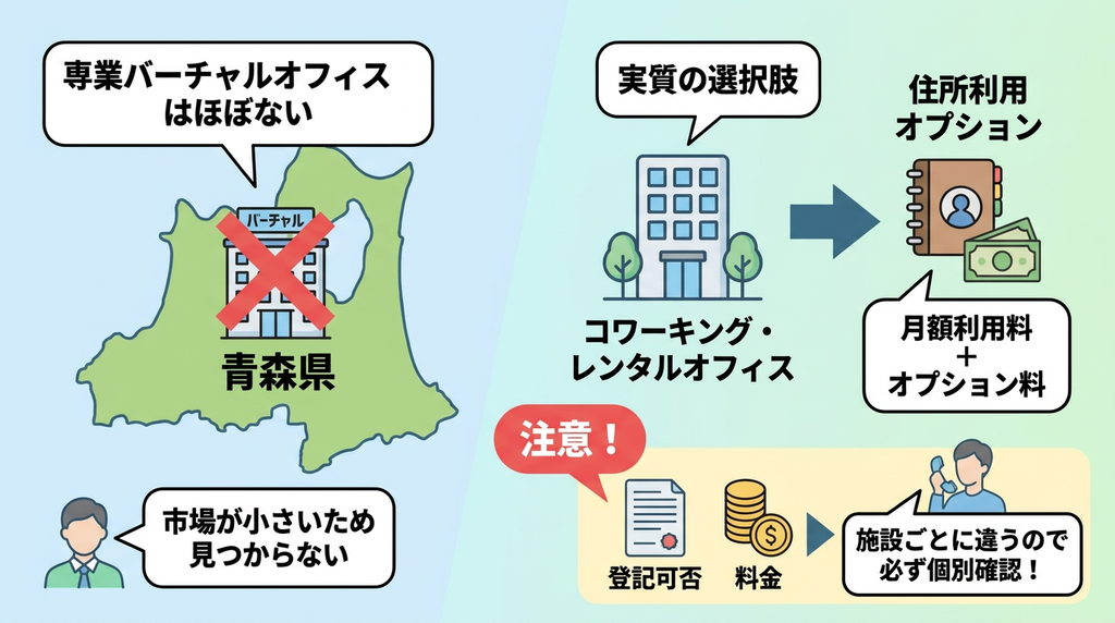 森には「バーチャルオフィス専業」がほとんどない