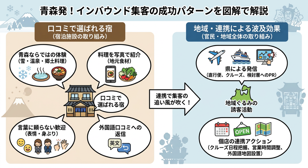 青森の事業者・地域に学ぶインバウンド集客の成功パターン